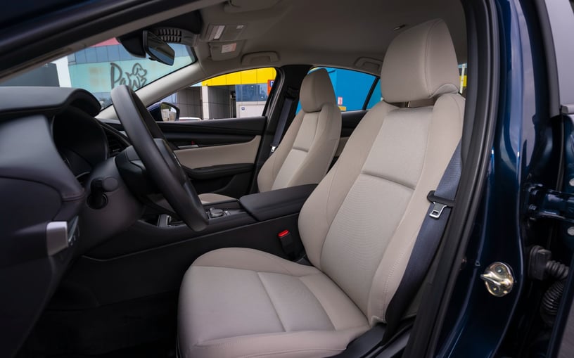 Mazda 3 (Deep Blue Pearl), 2024 for rent in Sharjah