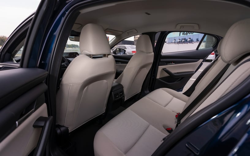 Mazda 3 (Deep Blue Pearl), 2024 for rent in Sharjah