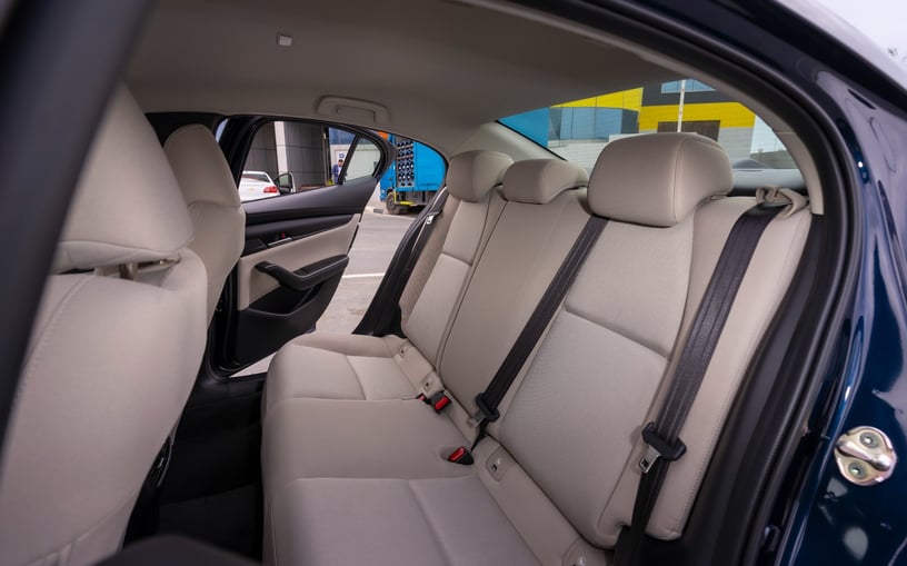 Mazda 3 (Deep Blue Pearl), 2024 for rent in Sharjah
