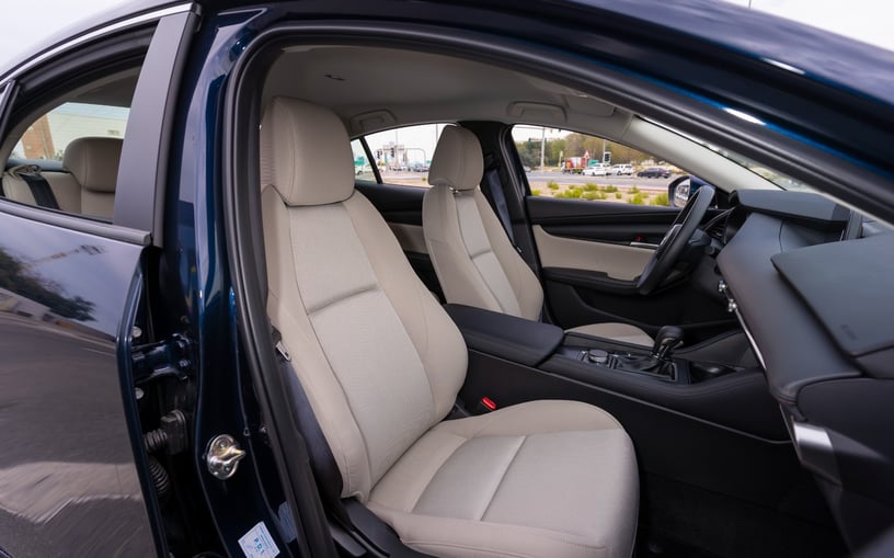 Mazda 3 (Deep Blue Pearl), 2024 for rent in Sharjah