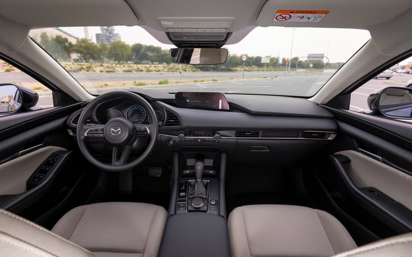 Mazda 3 (Deep Blue Pearl), 2024 for rent in Sharjah