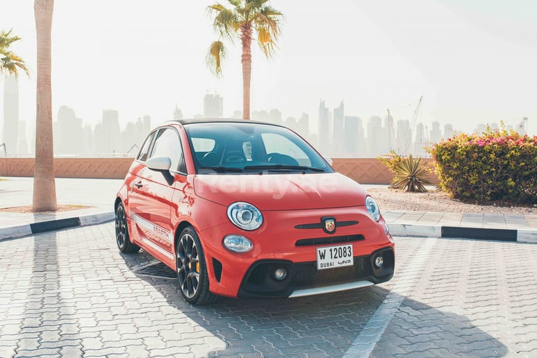 Fiat Abarth 595 (Red), 2019 for rent in Dubai