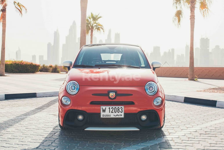 Fiat Abarth 595 (Red), 2019 for rent in Dubai