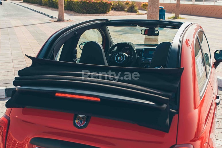 Fiat Abarth 595 (Red), 2019 for rent in Dubai