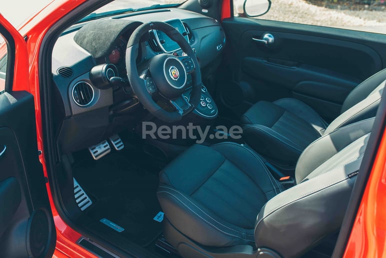 Fiat Abarth 595 (Red), 2019 for rent in Dubai