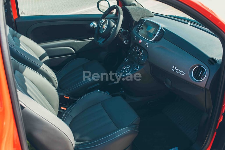 Fiat Abarth 595 (Red), 2019 for rent in Dubai