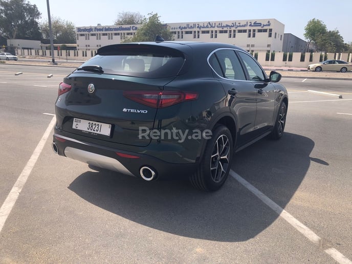在迪拜 租 阿尔法-罗密欧 Stelvio (绿色), 2022