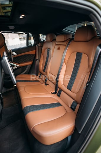 BMW X6 M Competition (Green), 2022 for rent in Abu Dhabi