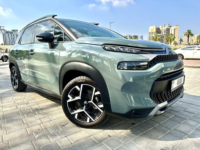 Citroen C3 (Verte), 2023 &agrave; louer &agrave; Abu Dhabi