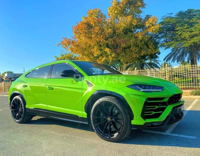 Lamborghini Urus (Green), 2021 for rent in Dubai