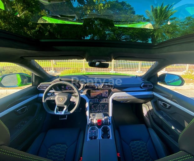 Lamborghini Urus (Green), 2021 for rent in Dubai