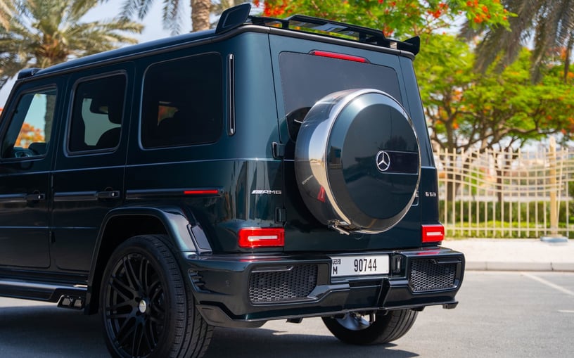 在哈伊马角租车 租 梅赛德斯 G63 AMG (绿色), 2021