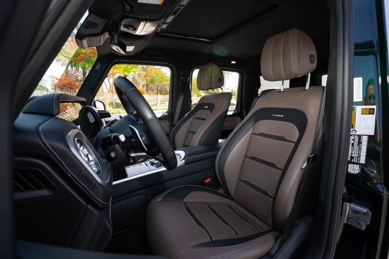 在哈伊马角租车 租 梅赛德斯 G63 AMG (绿色), 2021