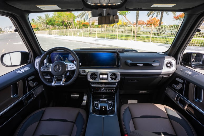 在哈伊马角租车 租 梅赛德斯 G63 AMG (绿色), 2021