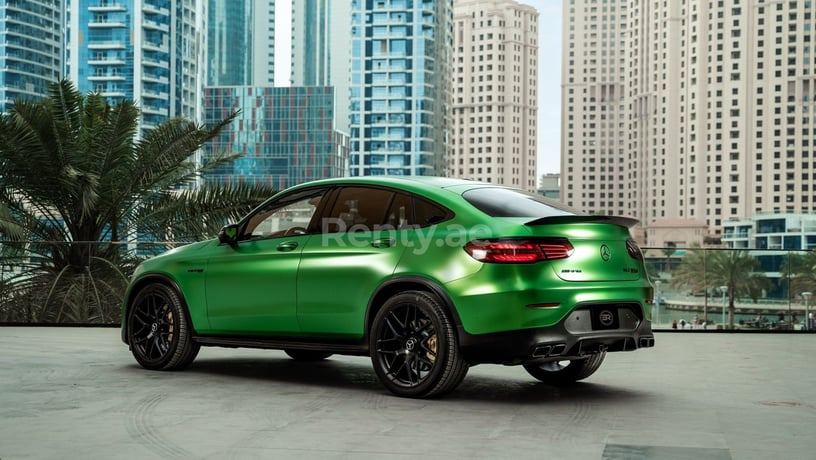 Mercedes GLC 63s (Green), 2020 for rent in Dubai