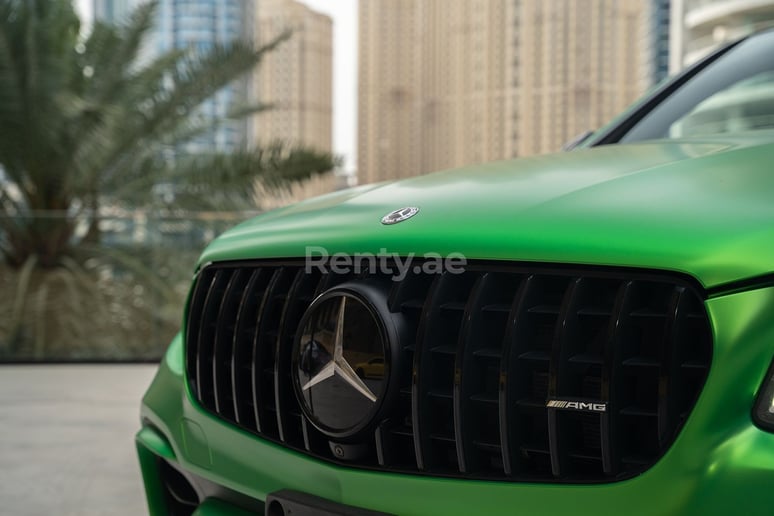 Mercedes GLC 63s (Green), 2020 for rent in Dubai