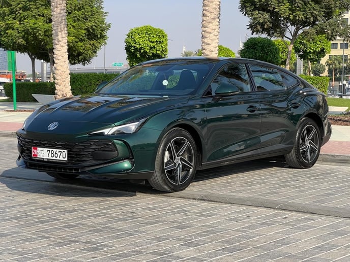 MG 7 (Groen), 2025 te huur in Abu Dhabi