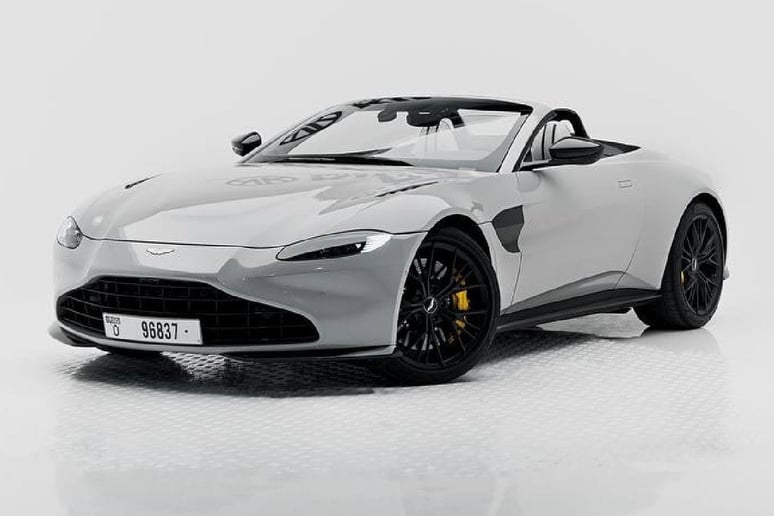 Aston Martin Vantage (Grey), 2021 for rent in Dubai
