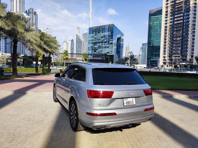 Audi Q7 (Grey), 2019 for rent in Dubai