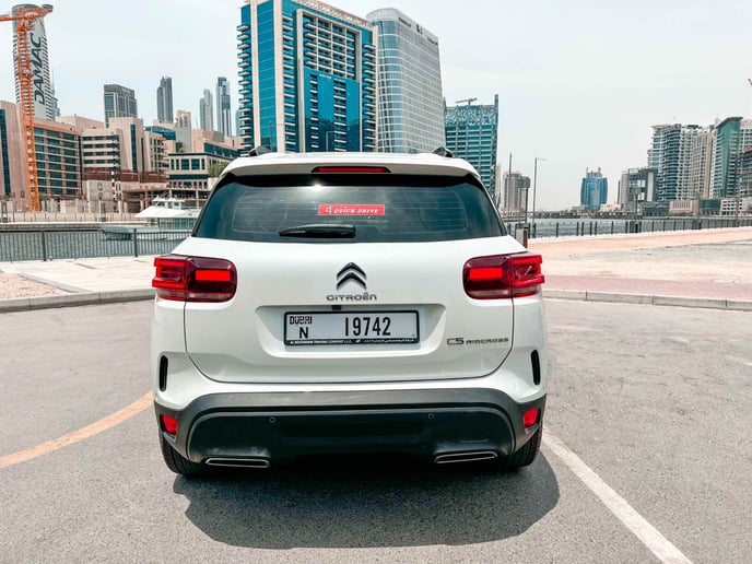 Citroen C5 Aircross (White), 2023 for rent in Sharjah