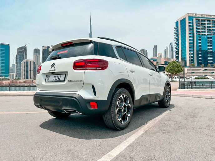 Citroen C5 Aircross (White), 2023 for rent in Sharjah