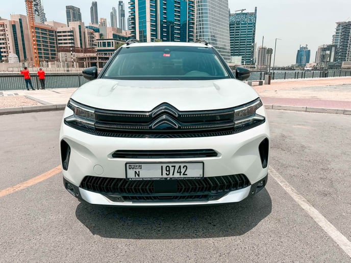 Citroen C5 Aircross (White), 2023 for rent in Sharjah