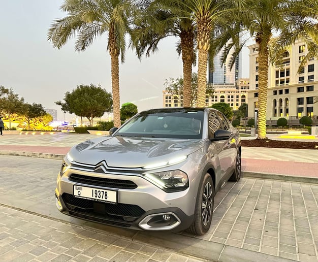 Citroen C4X FULL (Grey), 2024 for rent in Abu Dhabi