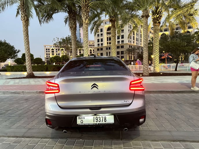 Citroen C4X FULL (Grey), 2024 for rent in Abu Dhabi