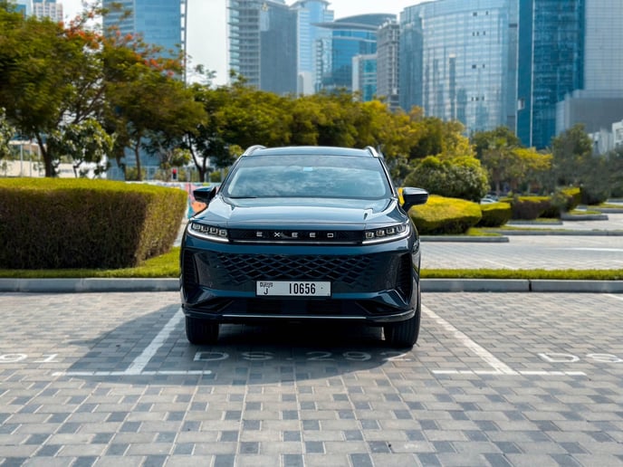 Exeed LX (Grey), 2025 for rent in Dubai