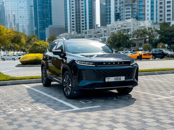 Exeed LX (Grey), 2025 for rent in Dubai