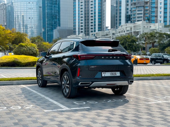 Exeed LX (Grey), 2025 for rent in Dubai
