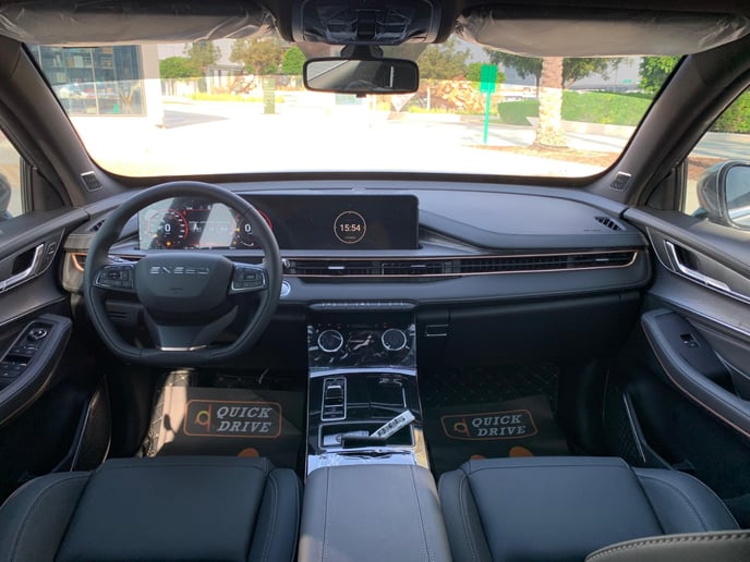 Exeed LX (Grey), 2026 for rent in Sharjah