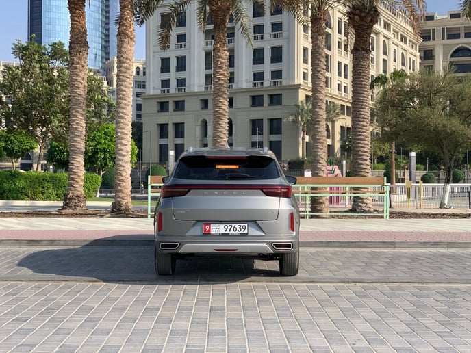 Exeed LX (Grey), 2026 for rent in Sharjah