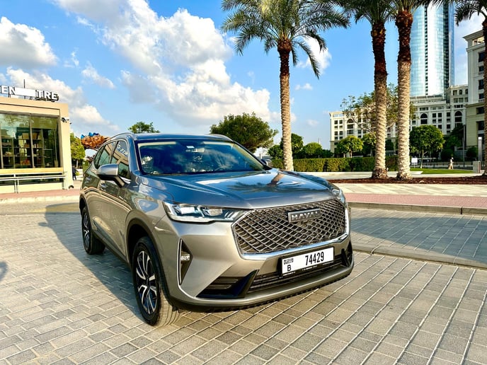 Haval H6 (Grey), 2024 for rent in Sharjah
