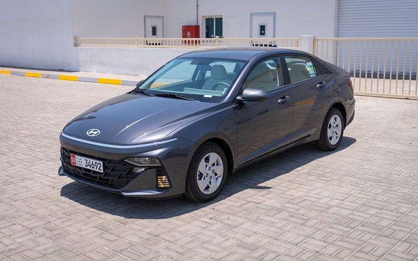 Hyundai Accent (Grey), 2024 for rent in Dubai