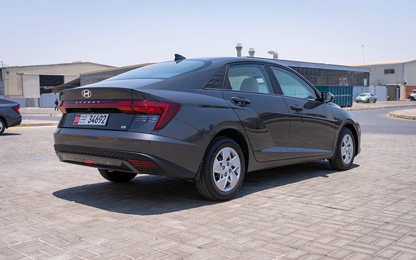 Hyundai Accent (Grey), 2024 for rent in Dubai