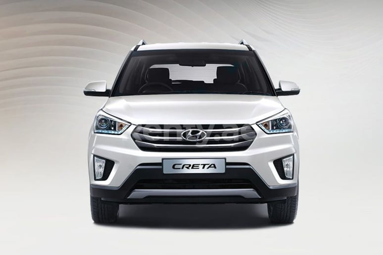 Hyundai Creta (Gris), 2020 para alquiler en Dub&aacute;i