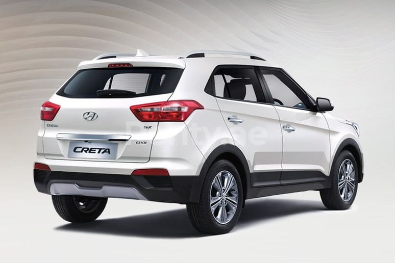 Hyundai Creta (Gris), 2020 para alquiler en Dub&aacute;i