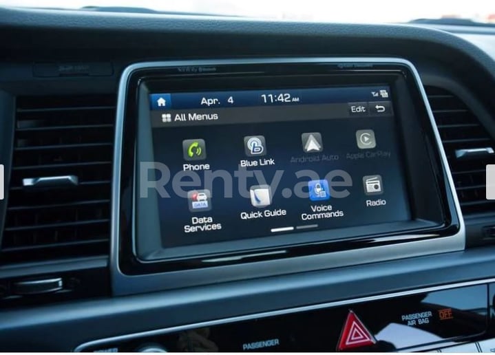 Hyundai Sonata (Grijs), 2018 te huur in Dubai