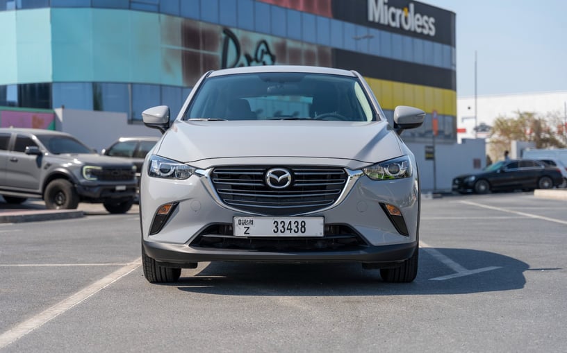 Mazda CX3 (Grau), 2024  zur Miete in Abu Dhabi
