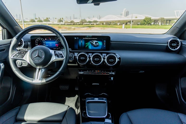 Mercedes A180 (Grau), 2023  zur Miete in Sharjah