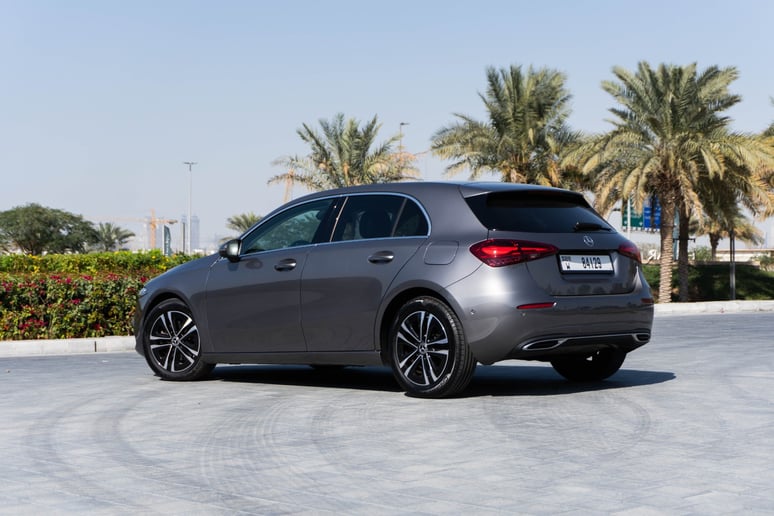 Mercedes A180 (Grey), 2023 for rent in Sharjah