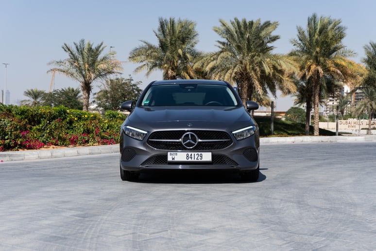Mercedes A180 (Grey), 2023 for rent in Sharjah