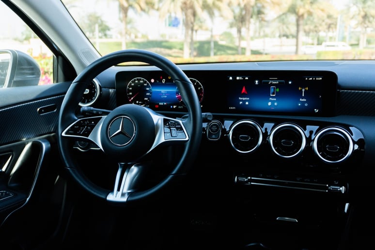 Mercedes A180 (Grey), 2023 for rent in Sharjah