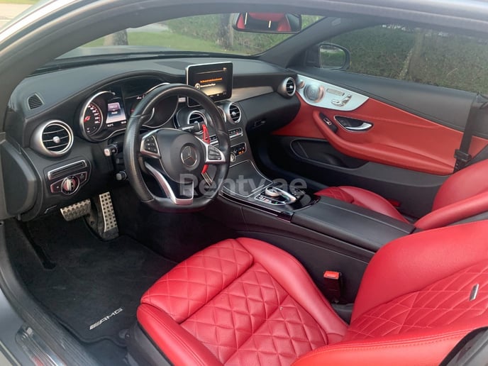 Mercedes C300 (Grey), 2019 for rent in Dubai