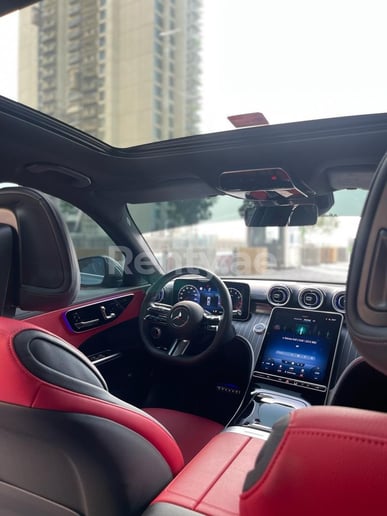 Mercedes C200 (Grey), 2022 for rent in Dubai