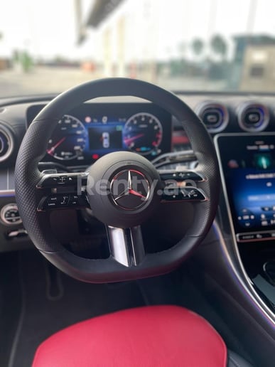 Mercedes C200 (Grey), 2022 for rent in Dubai