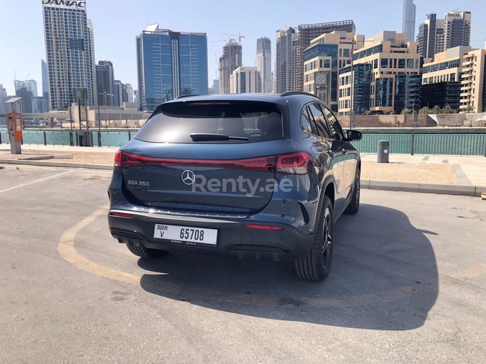 Mercedes EQA FULL ELECTRIC (Grey), 2022 for rent in Dubai