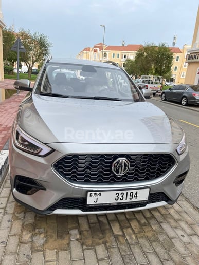MG ZS (Grey), 2022 for rent in Dubai