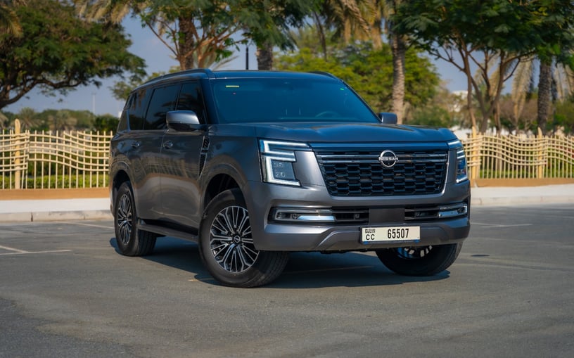 Nissan Patrol Platinum V6 (Grise), 2025 - offres de bail &agrave; Duba&iuml;